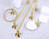Bathroom hanger Brush Gold 332870