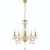 PENDANT CEILING LAMP TOOLIGHT EBT015-5CP GOLD