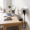 Toolight 7-in-1 Cube Power Splitter Jnh019 White