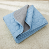 bedspread quilted Diamante L.Grey / Blue