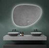MIRROR REA LED H142 86X63CM TRANSPARENT