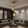 PENDANT CEILING LAMP TOOLIGHT EBT026-3CP GOLD