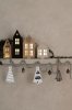 CHRISTMAS TREE SET 12 PCS WOODEN CHRISTMAS TREES