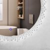 MIRROR REA LED BL807 60CM WHITE