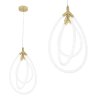 CEILING LAMP CHANDELIER TOOLIGHT LED G018-CP GOLD