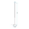 Floor Lamp Living Room Toolight LED APP1416-F Gold