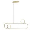 Pendant LED Lamp TOOLIGHT APP809-CP Gold + remote control 1-light point 40W 34,5x90x106cm