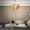 CEILING LAMP CHANDELIER TOOLIGHT APP1677-8CP BROWN
