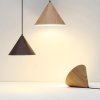 Pendant Lamp TOOLIGHT APP1443-1CP Dark Wood Cone E27