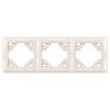 Toolight Triple Socket Frame Oste Jnh015-3f Beige