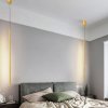 Pendant LED Lamp TOOLIGHT APP1414-C Gold 100cm
