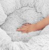 PET BED TUTUMI DONUT PJ-014 100CM LIGHT GREY