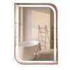 Mirror Rea Zone 70X50 Led Brush Rose Gold