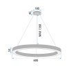LED PENDANT LAMP TOOLIGHT LHJ051-CP1 40 GOLD, BRUSHED GOLD