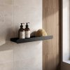 Bathroom Shelf Sf03 60Cm Black Matt
