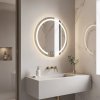 MIRROR REA MODERN 50 LED TRANSPARENT