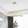 Pendant LED Lamp TOOLIGHT APP1201-CP Gold Crystal
