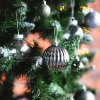 Christmas balls 311433C Silver