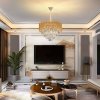CEILING LAMP CHANDELIER TOOLIGHT G062-CP GOLD