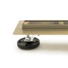 Linear drainage REA Neo Slim Mirror Gold Pro 50