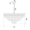CEILING LAMP CHANDELIER TOOLIGHT G062-CP GOLD