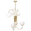 Pendant Lamp TOOLIGHT APP1003-6CP Ball Gold 6-light points G9 69x65x98cm