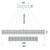 CEILING LAMP CHANDELIER TOOLIGHT MS006-CP CHROME