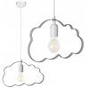 Lamp Cloud Grey 34,5x34,5x99,5cm