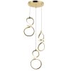 CEILING LAMP CHANDELIER TOOLIGHT G073-3CPR GOLD