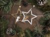 Set of 2 Christmas decorations KL-21X12 White