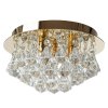 Ceiling Lamp Chandelier TOOLIGHT APP1038-3Cp Cristal Gold 3-light points G9 25x25x14,5Cm