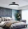 Ceiling Lamp Chandelier TOOLIGHT APP860-C Black 50cm Round 5-light points E27 50x14Cm