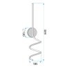 WALL LIGHT TOOLIGHT LHJ061-W BLACK