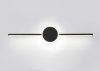 Bathroom Wall LED Light TOOLIGHT APP849-1W TOUR Black 60cm
