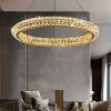 LED HANGING CEILING LAMP TOOLIGHT APP1768-CP GOLD 60CM