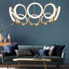 CEILING LAMP CHANDELIER TOOLIGHT APP1800-CP GOLD