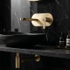 Concealed Washbasin Tap Rea Arcos Brush Gold
