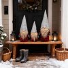 CHRISTMAS GNOME SET TUTUMI YX055 RED GREY