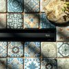 Linear Drainage REA Neox Slim Pro Black 100