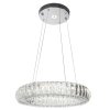 Pendant LED Lamp TOOLIGHT APP1040-CP Cristal + remote control Round 2-light points 40W 39x39x6,5-85cm