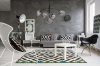 Pendant Lamp TOOLIGHT APP1021-6CP Glass Ball 5-light points G9 48x82x99cm