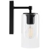 Wall Light Toolight APP1222-1W E27 black