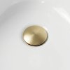 BATHTUB PLUG REA 7CM BRUSH GOLD