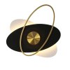 Wall LED Light Toolight APP1432-CW Black / Gold