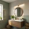 WALL LAMP REA APP1897-1W 80 CM BRUSH COPPER