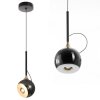 CEILING LAMP CHANDELIER TOOLIGHT G087-1CP BLACK CHROME