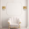 Wall Light Toolight APP602-W E14 gold / transparent