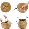 Natural boho-style basket YT21B-35