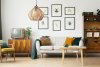 Pendant Lamp TOOLIGHT APP893-1CP Retro Glass Round 1-light point E27 23x23x20,5-110,5cm