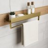 Bathroom Shelf Sf01 60Cm Brushed Gold